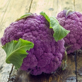 «Di Sicilia Violetto» - Organic Cauliflower Seeds