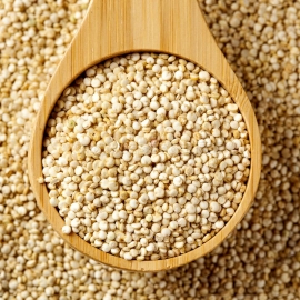 Organic White Quinoa Seeds (Chenopodium Quinoa)