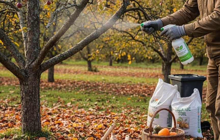 Biological preparations for the garden in autumn