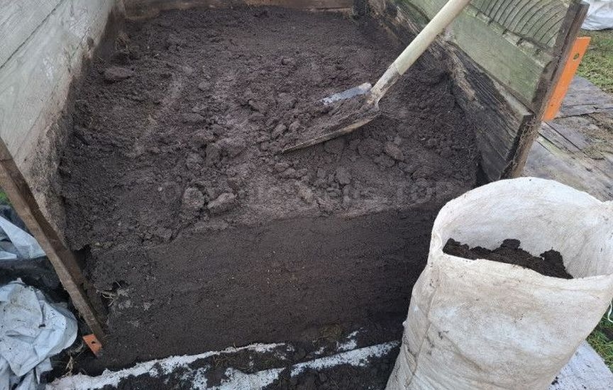 Preparation and storage of soil for seedlings