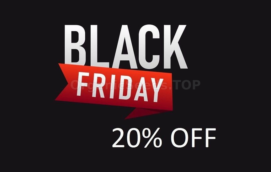 Black Friday — the time for big discounts!