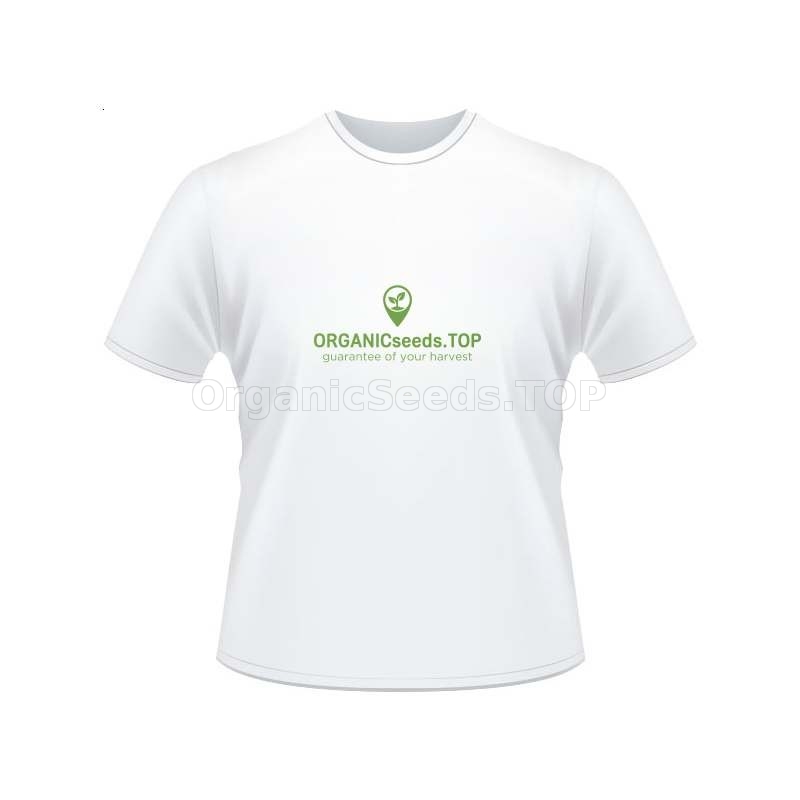 Reviews White Women's Branded T-shirt - ORGANICseeds™ - Shipping is